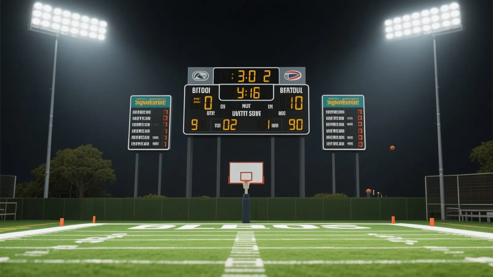 数字化实时比分看板